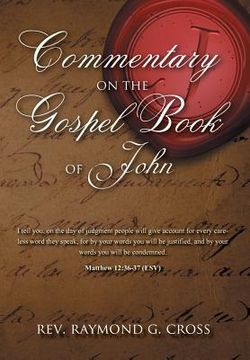 portada Commentary on The Gospel Book of John (in English)