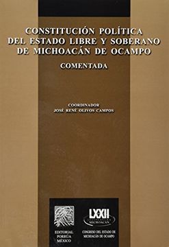 portada CONSTITUCION POLITICA DEL ESTADO LIBRE Y SOBERANO DE