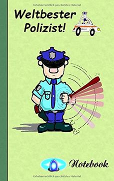 portada Weltbester Polizist - Notizbuch (German Edition)