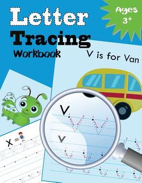 portada Letter Tracing Workbook: Kindergarten Tracing Workbook (en Inglés)
