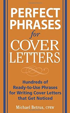 portada Perfect Phrases for Cover Letters (en Inglés)