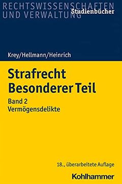 portada Strafrecht Besonderer Teil: Band 2: Vermogensdelikte (en Alemán)