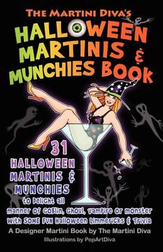 portada the martini diva's halloween martinis & munchies book (en Inglés)