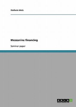 portada mezzanine financing (en Inglés)
