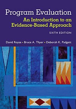 portada Program Evaluation: An Introduction to an Evidence-Based Approach (en Inglés)
