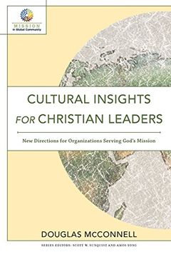 portada Cultural Insights for Christian Leaders (Mission in Global Community) (in English)