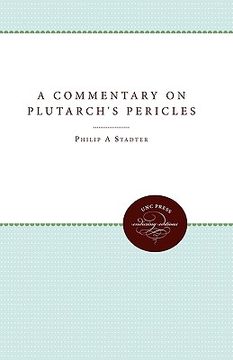 portada a commentary on plutarch`s pericles
