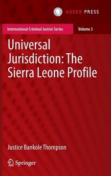 portada Universal Jurisdiction: The Sierra Leone Profile (en Inglés)