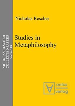 portada Studies in Metaphilosophy