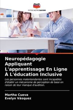 portada Neuropédagogie Appliquant L'apprentissage En Ligne À L'éducation Inclusive (en Francés)