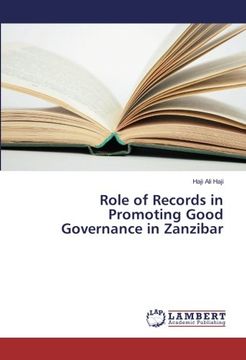portada Role of Records in Promoting Good Governance in Zanzibar