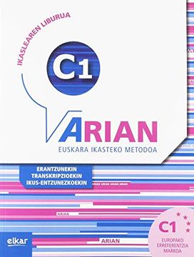 portada Arian c1 Ikaslearen Liburua (+Dvd) (en Euskera)