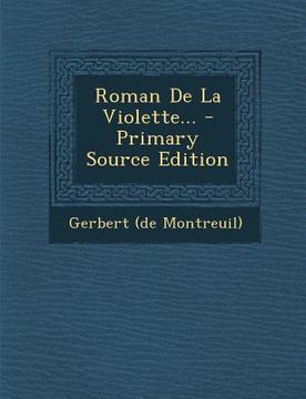 portada Roman De La Violette... (en Francés)