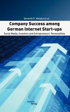 portada company success among german internet start-ups: social media, investors and entrepreneurs' personalities