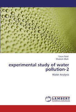 portada experimental study of water pollution-2: Water Analysis