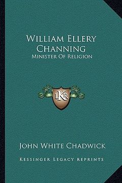 portada william ellery channing: minister of religion (en Inglés)