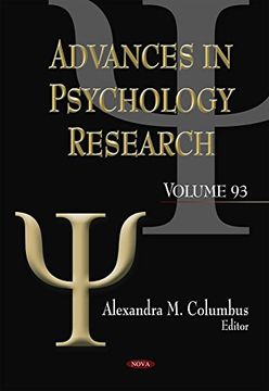 portada Advances in Psychology Research 