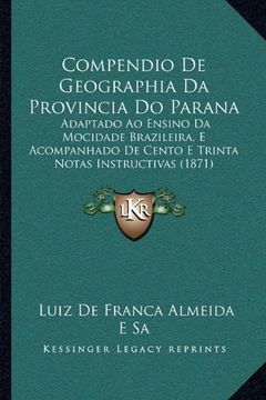 portada Compendio de Geographia da Provincia do Parana (en Portugués)