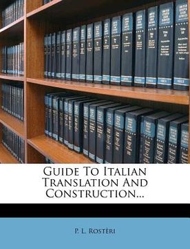 portada guide to italian translation and construction... (in English)