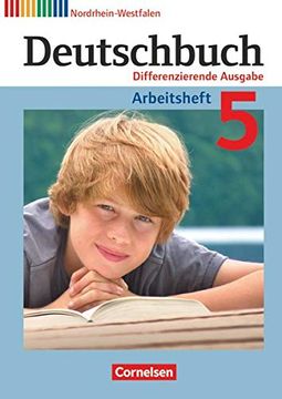 portada Deutschbuch - Differenzierende Ausgabe Nordrhein-Westfalen: 5. Schuljahr - Arbeitsheft mit Lösungen (en Alemán)