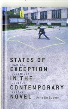 portada states of exception in the contemporary novel