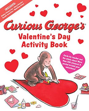 portada Curious George's Valentine's day Activity Book 