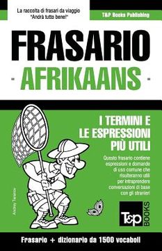 portada Frasario Italiano-Afrikaans e dizionario ridotto da 1500 vocaboli (en Italiano)