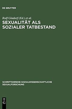 portada Sexualität als Sozialer Tatbestand (Schriftenreihe Sozialwissenschaftliche Sexualforschung) (en Alemán)
