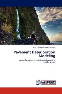portada pavement deterioration modeling (en Inglés)