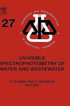 portada uv-visible spectrophotometry of water and wastewater