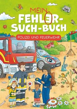 portada Mein Fehler-Such-Buch - Polizei und Feuerwehr (in German)
