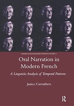 portada Oral Narration in Modern French: A Linguistics Analysis of Temporal Patterns 
