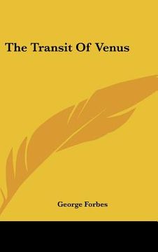 portada the transit of venus (en Inglés)