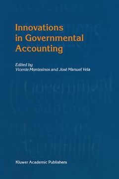 portada innovations in governmental accounting (en Inglés)
