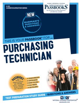 portada Purchasing Technician (C-913): Passbooks Study Guide Volume 913 (en Inglés)