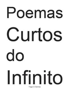 portada Poemas Curtos do Infinito (in Portuguese)