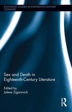 portada sex and death in eighteenth-century literature (in English)