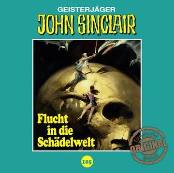 portada John Sinclair Tonstudio Braun - Folge 105: Flucht in die Schädelwelt. (in German)