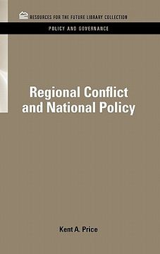 portada regional conflict and national policy (en Inglés)