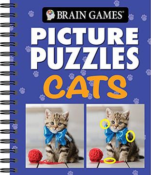 portada Brain Games - Picture Puzzles: Cats (in English)