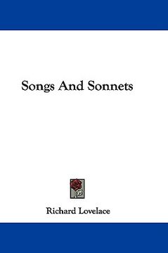 portada songs and sonnets (en Inglés)