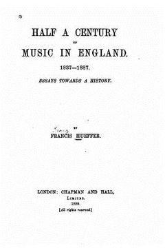 portada Half a Century of Music in England, 1837-1887 (en Inglés)