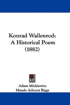 portada konrad wallenrod: a historical poem (1882) (en Inglés)