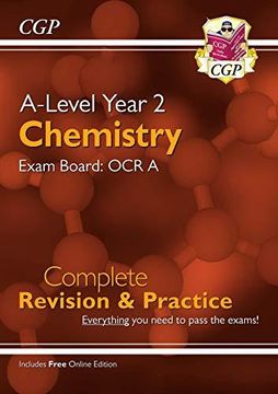 portada New A-Level Chemistry For 2018: Ocr A Year 2 Complete Revision & Practice With Online Edition (en Inglés)
