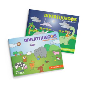portada Divertijuegos 2: Animales / Dinosaurios (in Spanish)