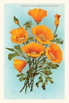 portada Vintage Journal California Poppies (en Inglés)