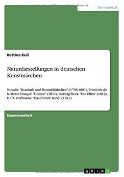 portada Naturdarstellungen in deutschen Kunstmärchen (German Edition)