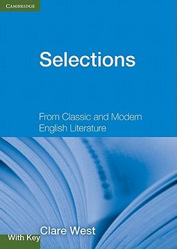 portada selections with key: from classic and modern english literature (en Inglés)