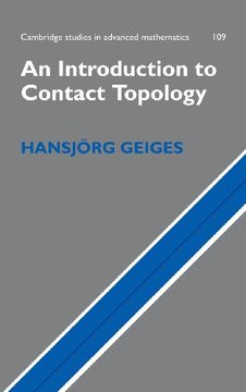 portada An Introduction to Contact Topology Hardback (Cambridge Studies in Advanced Mathematics) (en Inglés)