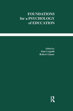portada Foundations for a Psychology of Education (en Inglés)